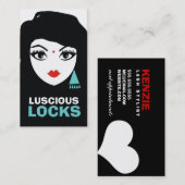 311美しいBindiのアポイントメントカード 予約カード (正面/裏面)