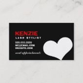 311美しいBindiのアポイントメントカード 予約カード (裏面)