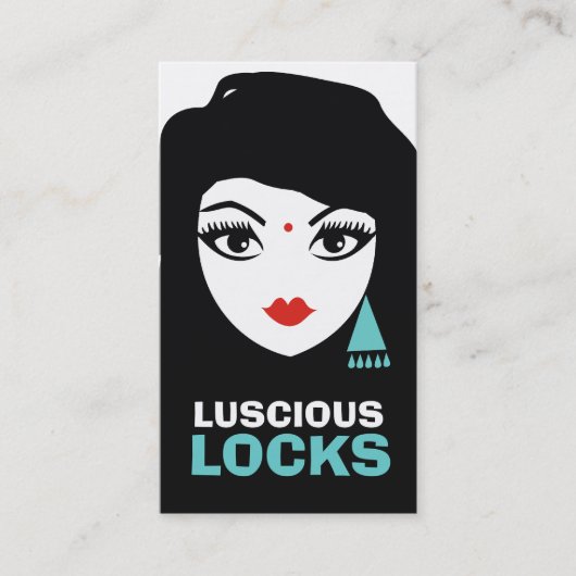 311美しいBindiのアポイントメントカード 予約カード (正面)