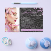 311薄紫&レースラッシュバイフライヤー チラシ (シングル)