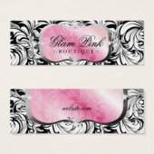 311豪華ピンクプラッタ銀つるラベルBC (正面&裏面)