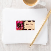 311野生ユリのヒョウのピンク ラベル (インサイチュ)