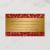 311金神のチェリーレッド 名刺 (裏面)