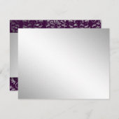 311銀は|のナスRSVPカードを占います 出欠カード (正面/裏面)