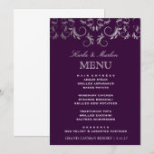 311銀製の神のナス メニュー (正面/裏面)