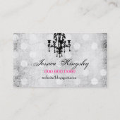 311非常にフランスのな服の型枠 名刺 (裏面)