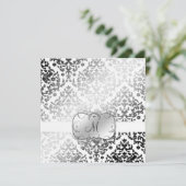 311-まぶしいダマスク|北極熊 招待状 (スタンド正面)