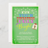 311 アグリー スウェーター パーティー 招待状 (正面/裏面)