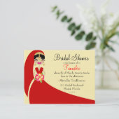 311 – ウプドタヌシュリブライドインディアン インビテーションポストカード (スタンド正面)