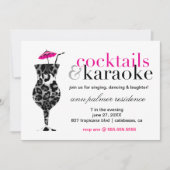 311 カクテル＆カラオケ 招待状 (正面)