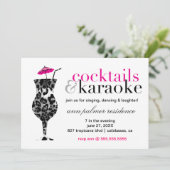 311 カクテル＆カラオケ 招待状 (スタンド正面)