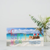 311 カラフルな新年のグリーティングカード シーズンカード (スタンド正面)