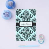 311 – ケーキにアイシング何かブルーフライヤー チラシ (シングル)