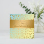 311-ゴールデンディバインブルーイエロースイート16 招待状 (スタンド正面)