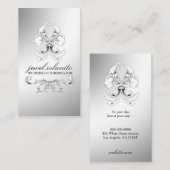 311 – シルバールクセンエレガンスRSVP エンクロージャーカード (正面/裏面)
