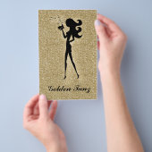 311 スプレータン フライヤー ゴールド フェイク スパークル (ハンドル)