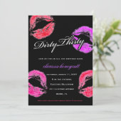 311 ダーティサーティ 誕生日パーティー 招待状 (スタンド正面)