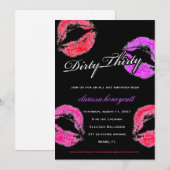 311 ダーティサーティ 誕生日パーティー 招待状 (正面/裏面)