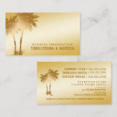 311-パラダイス発見 | ゴールデンパーム 情報カード エンクロージャーカード (正面/裏面)