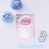 311 – ピンクデザイン |薄紫 チラシ (シングル)