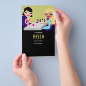 311 – ベラネイルサロンフライヤー チラシ (ハンドル)