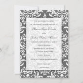 311-マリッサモノグラムダマスク炭 招待状 (裏面)