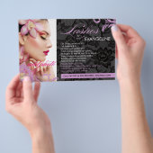 311 ライラック＆レースのまつげ By フライヤー (ハンドル)