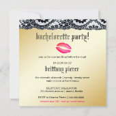 311 -ランジェリーキス|金ゴールド 招待状 (裏面)