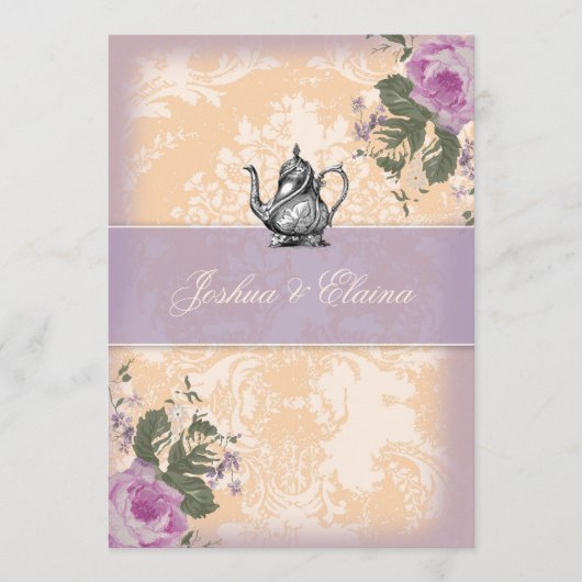 311 ヴィンテージ ティーパーティー ウェディング ビンゴ (正面)