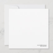 311 卒業式で感動的な名言を述べる生徒のイラスト 案内状 (裏面)