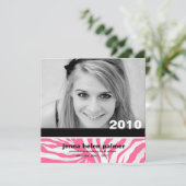 311 -卒業発表|ゼブラ招待状 招待状 (スタンド正面)