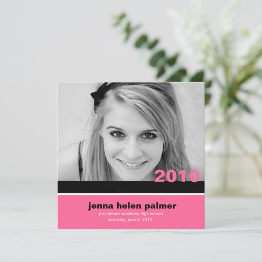 311 -卒業発表|招待状 招待状 (スタンド正面)