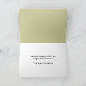 311 – 卒業祝い カード (内部)