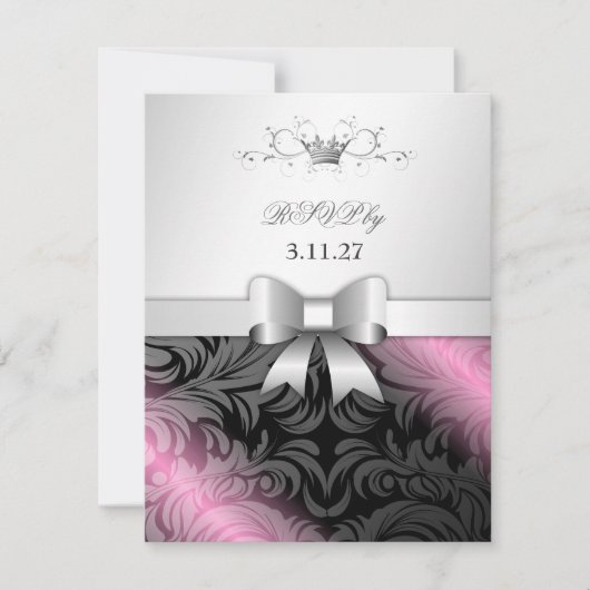 311-甘い糖蜜| Bow Sweet 16 RSVP (正面)