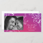 311 – 緑紫色の放射日を保存 セーブザデート (正面/裏面)