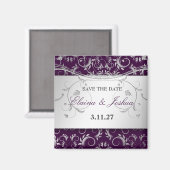 311 – 銀ディバイン |ナス日付を保存 マグネット (正面/裏面)