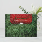 311-魅惑の赤と緑のダマスク 招待状 (スタンド正面)