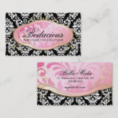 311 Bodaciousブティックの黒 名刺 (正面/裏面)