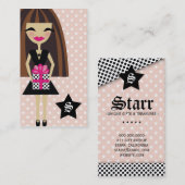 311-BRUNETTE/STAR/GIFT 名刺 (正面/裏面)