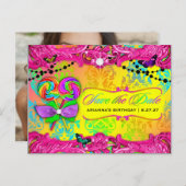 311 CANDY ワンダーランド ピンク スイート 16 お知らせを保存 案内ポストカード (正面/裏面)