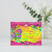 311 CANDY ワンダーランド ピンク スイート 16 お知らせを保存 案内ポストカード (スタンド正面)