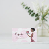 311 Carmellaカップケーキのかわいこちゃんの名刺 名刺 (スタンド正面)