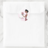 311-Carmella the Cupcakeかわいこちゃんシール ラウンドシール (バッグ)