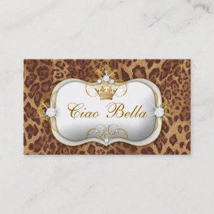311 Ciao Bellaのヒョウ 名刺