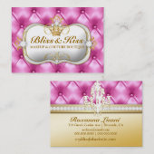 311 Ciao Bellaの至福のピンクの房 名刺 (正面/裏面)
