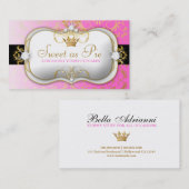 311 Ciao Bellaの金神のピンクのピンク 名刺 (正面/裏面)