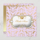 311 Ciao Bella ゴールデン ディバイン ライラック 招待状 (正面/裏面)