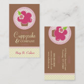 311 CUPPYCAKEのかわいこちゃんwの花の名刺 名刺 (正面/裏面)