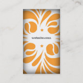 311 FRESHTASTICのオレンジ名刺 名刺 (裏面)
