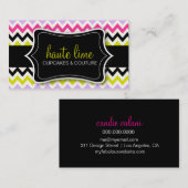 311 Hauteシェブロンパターン 名刺 (正面/裏面)